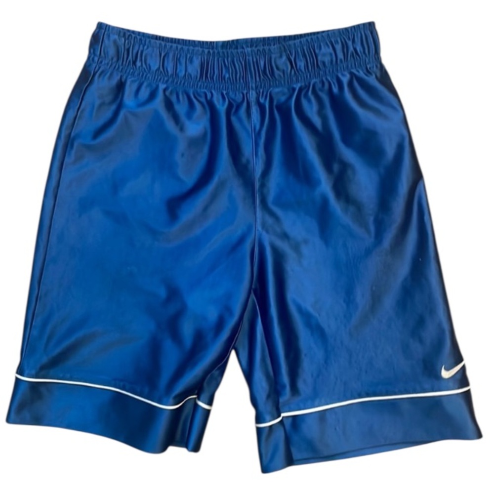 Nike athletic shorts boys size 6 polyester quick dry elastic waist elast…